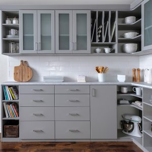 Kitchen cabinets storage system